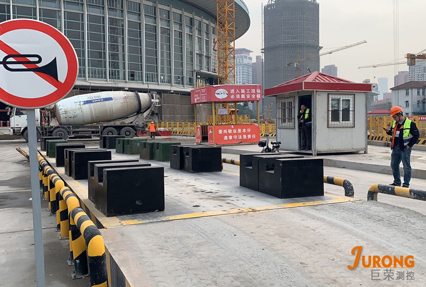 上海建工120吨地磅工程案例